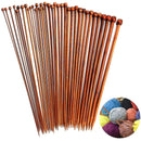 Bamboo Chopsticks 36pcs Carbonated 2mm-10mm Single Pointed
