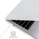 MacBook Air 13.6 Inch M2 A2681 2022 Case Ultra Thin Hard Shell Protective Cover Compatible with MacBook Air Crystal Clear