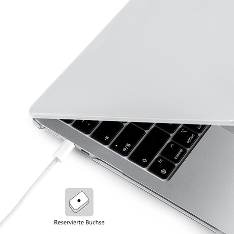 MacBook Air 13.6 Inch M2 A2681 2022 Case Ultra Thin Hard Shell Protective Cover Compatible with MacBook Air Crystal Clear