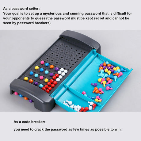 Mastermind Game Brain Puzzle Set with Code Breaking Challenges