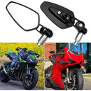 Compatible with Yamaha XJ6 MT01 MT03 MT07 MT09 Motorcycle Handlebar Black Rearview Mirrors 2Pcs