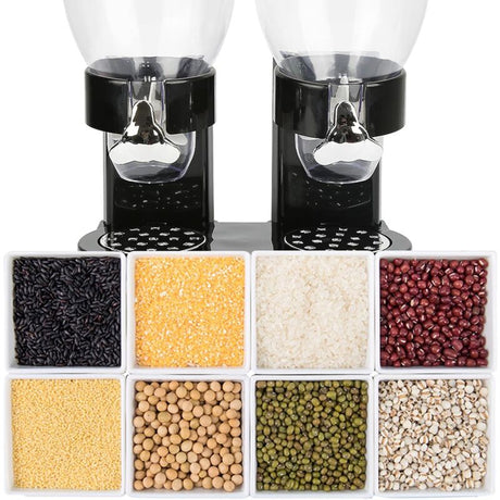 Double Cereal Container for Cornflakes Storage