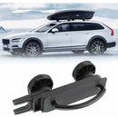 Universal Roof Box Brackets 4 pcs U-Shaped Mounting Brackets Inner Width with 8 Lock Nuts