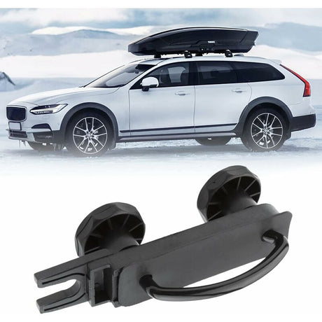 Universal Roof Box Brackets 4 pcs U-Shaped Mounting Brackets Inner Width with 8 Lock Nuts