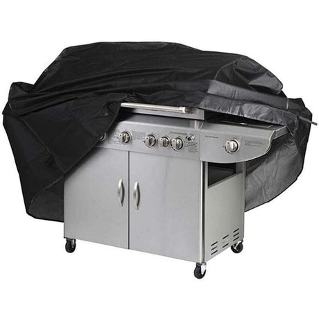 BBQ Grill Cover Anti-UV Waterproof Moisture Resistant with Storage Bag Compatible with Weber Black 170 x 61 x 117 cm