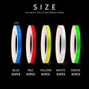 Reflective Stickers for Bicycle Safety, 1cm x 8m Waterproof Self-Adhesive Reflective Tape