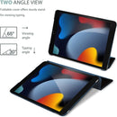 iPad 9th Generation Case 10.2 Inch Hard Back Cover Blue, Compatible with ProCase