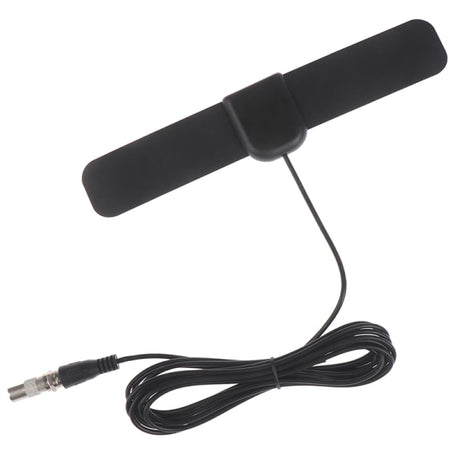Digital Indoor HD Antenna 25 Mile Range 4K Compatible with TV One Size Black