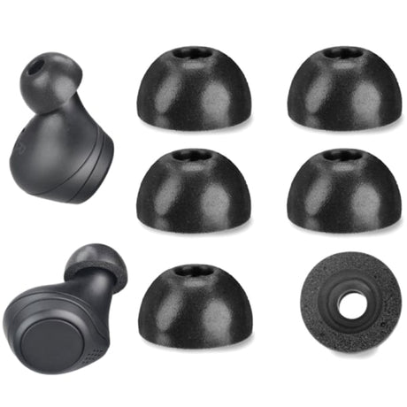 Memory Foam Earplugs for Jabra 75t 65t Headphones 6-pack SML