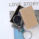 Magnifying Glass Necklace for Reading 2X Green Lens with Chain