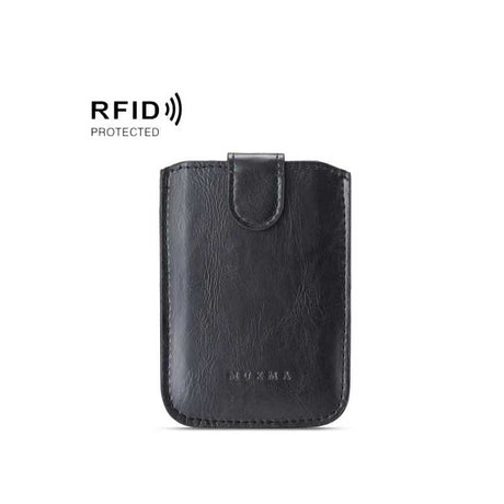 RFID Card Holder for Mobile Phone Compatible with MUXMA Self-adhesive Gold