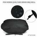 Premium Grill Cover 67.1 x 44 x 32 cm Waterproof 210D Oxford Fabric Compatible with Weber