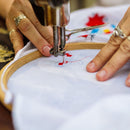 White Aida Fabric - 14 Count High Quality Cotton Embroidery Fabric for Frames