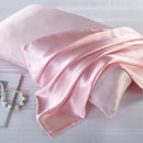 Satin Silk Pillowcase Standard Size 2 Pack Super Soft Envelope Closure for Hair and Skin Care