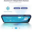 Compatible with iPhone 13 - MagSafe Shockproof Silicone Case Matte Blue