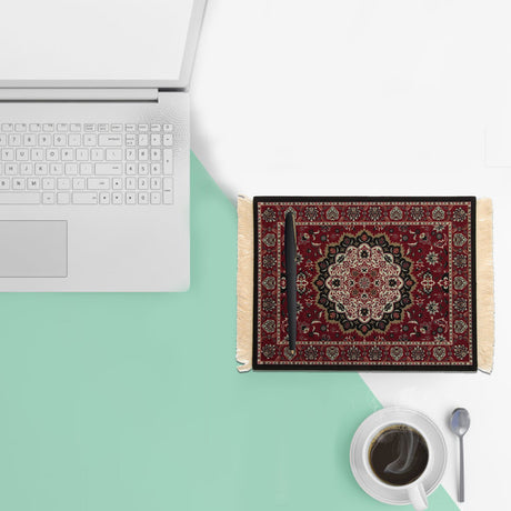 Oriental Persian Carpet Computer Mouse Pad for Table Decoration
