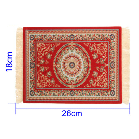 Oriental Persian Carpet Computer Mouse Pad for Table Decoration