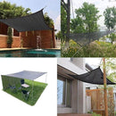 Sunshade Net 3x5M 85% Reinforced Thick Garden Sun Sail with 8 Brackets Eyelets, Windproof Shade Cloth for Greenhouse Pergola Plant Protection