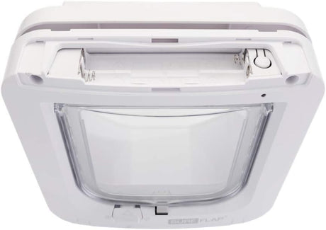 Cat Mate Cat Flap White Pet Door Compatible with Cats