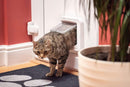 Cat Mate Cat Flap White Pet Door Compatible with Cats