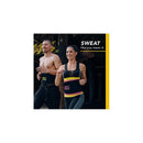 Sweat Belt Burn Fitness Cardio Black XL