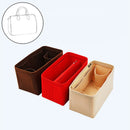 Felt Fabric Handbag Organizer Insert Compatible with StyleC A 25 30 35 Khaki Makeup Bag