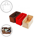Felt Fabric Handbag Organizer Insert Compatible with StyleC A 25 30 35 Khaki Makeup Bag
