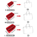 Felt Fabric Handbag Organizer Insert Compatible with StyleC A 25 30 35 Khaki Makeup Bag
