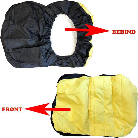 Waterproof Tractor Seat Cover, Universal Seat Cover for Riding Mowers and Tractors, up to 35.5 cm High
