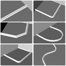 Self-Adhesive Shower Threshold Barrier, 2m Transparent Water Strip