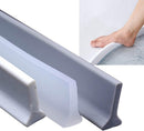 White Self-Adhesive Shower Threshold Water Barrier Strip 2m