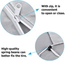Tire Storage Cover Silver Universal for 4 Tires Car Spare Tire Protection Bag Case