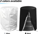 Tire Storage Cover Silver Universal for 4 Tires Car Spare Tire Protection Bag Case