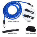 Swimming Resistance Belt Adjustable for Pool Training with Bungee