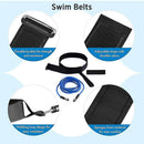 Swimming Resistance Belt Adjustable for Pool Training with Bungee