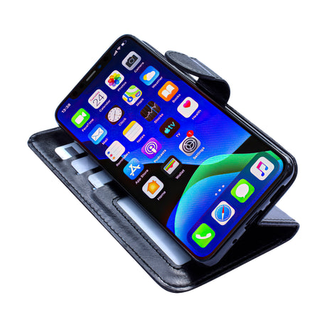 Leather Case for iPhone 12 Protection Brown