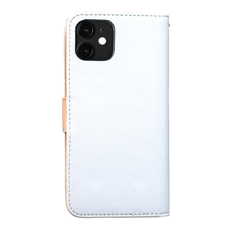 iPhone 12 Leather Case Protection Black Compatible with iPhone 12