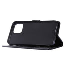 iPhone 12 / 12 Pro Floral Case Black, Compatible with iPhone