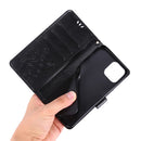 iPhone 12 / 12 Pro Floral Case Black, Compatible with iPhone
