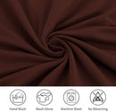 Stretchy Washable Chair Covers Set of 6, Removable Decorative Protectors for Hotel Cafe, Compatible with TFRF