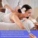 Healing Tuning Forks Set with 128Hz 136.1Hz 256Hz 384Hz Frequencies and Hockey Puck Activator for Chakra Sound Therapy