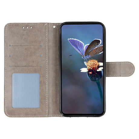 iPhone 16e Lace Flowers PU Leather Flip Wallet Case Compatible with Apple
