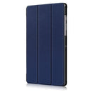 Samsung Galaxy Tab S6 Leather Case with Three Flaps - Protective Cover Compatible with Samsung