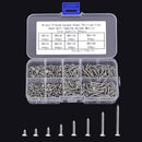 M2 Self Tapping Screws Assortment 800pcs, Phillips Flat Head Countersunk Wood Screws for DIY Projects, M2 4mm 5mm 6mm 8mm 10mm 12mm 16mm 20mm