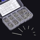 M2 Self Tapping Screws Assortment 800pcs, Phillips Flat Head Countersunk Wood Screws for DIY Projects, M2 4mm 5mm 6mm 8mm 10mm 12mm 16mm 20mm
