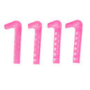 Skate Guards for Hockey Skate Blade Protectors Non-Slip Adjustable Soft Plastic 4 pcs for Home