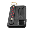 iPhone 11 Compatible Leather Armband Wallet Phone Case