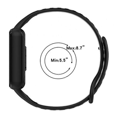 Amazfit Band 7 Replacement Silicone Sports Bracelet Adjustable Wristband Compatible with Amazfit