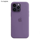 iPhone 14 Pro Case, MagSafe Compatible Liquid Silicone Phone Case with Induction Popover, Perfect Purple