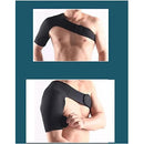 Adjustable Shoulder Support Belt for Sports Protection - Right Shoulder (Black)